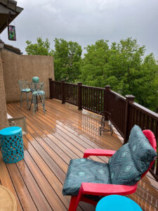 Deck and Railing manufactured from composite material
